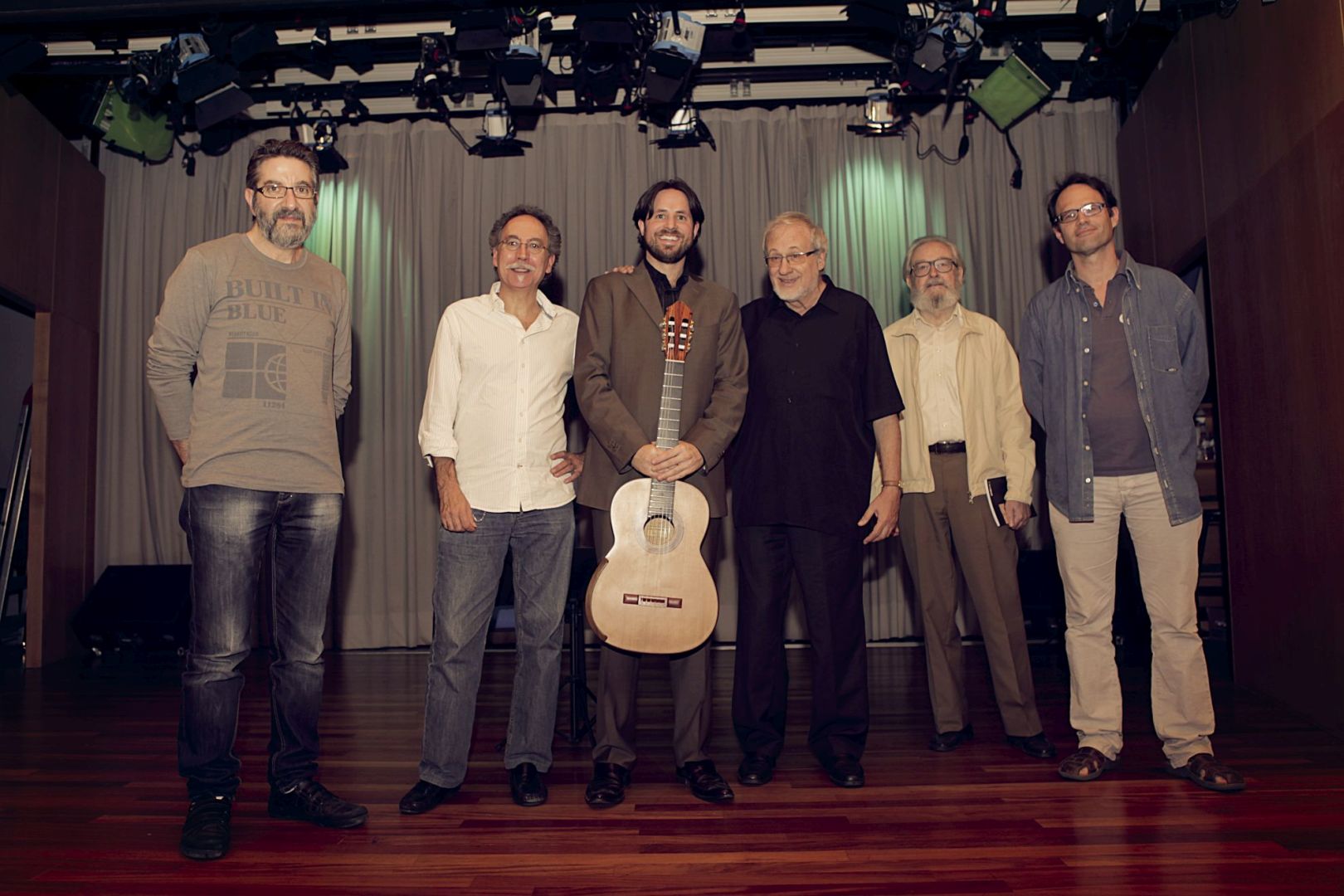 C.Eroles, J.Cordover, C.Guinovart, D.Padrós y M.Bosch en Barcelona