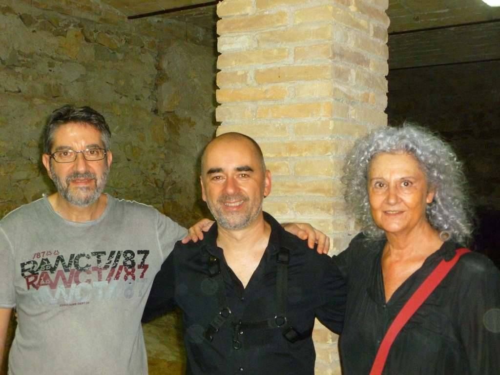 con J. M. Frasquier y M. Capdevila 