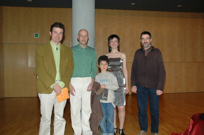 con R.Humet, M.Ortega y M.Solà en Lleida