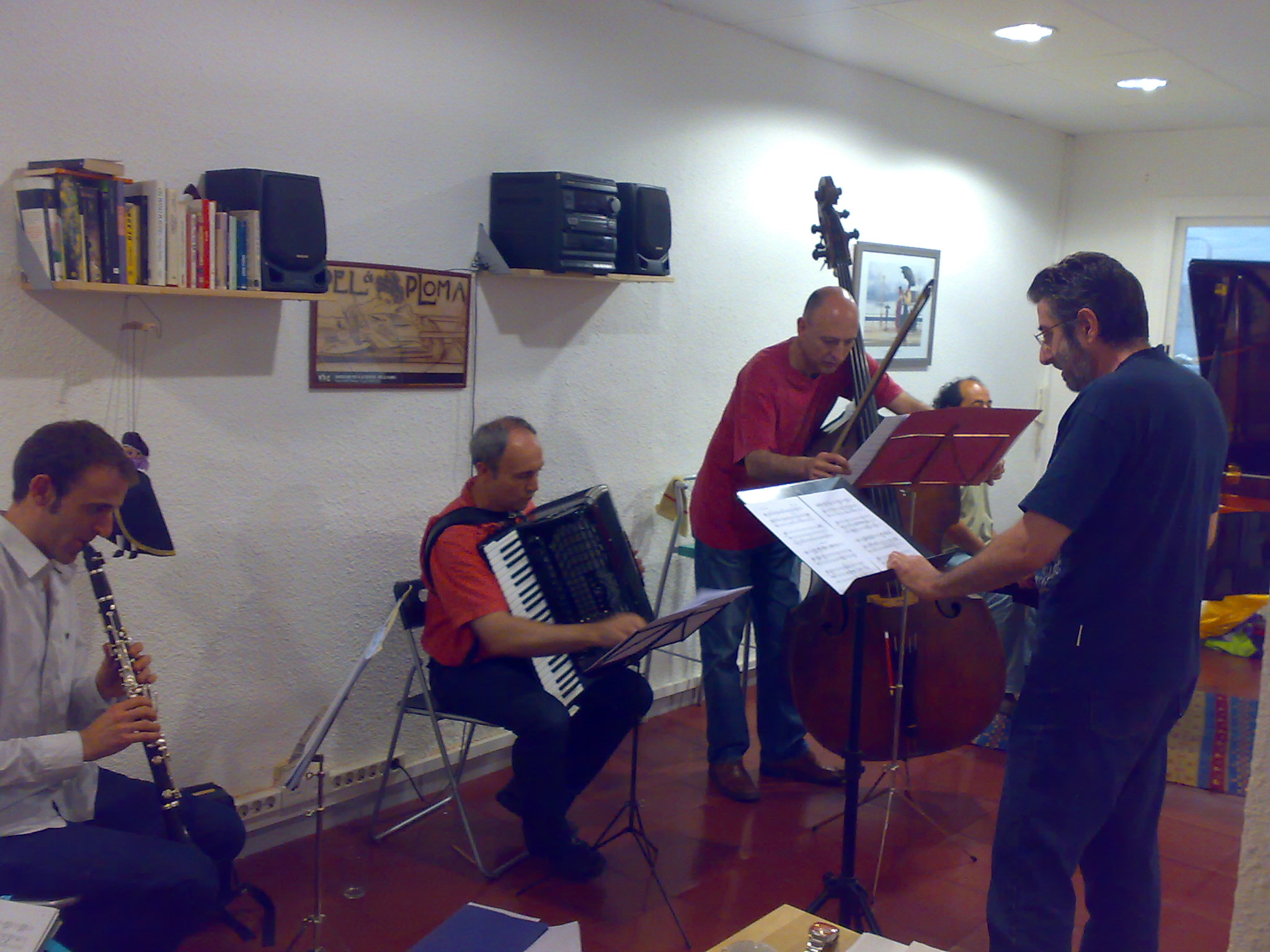  con C. Pertegaz, M.A. Maestro, M. Ortega y C. Silva