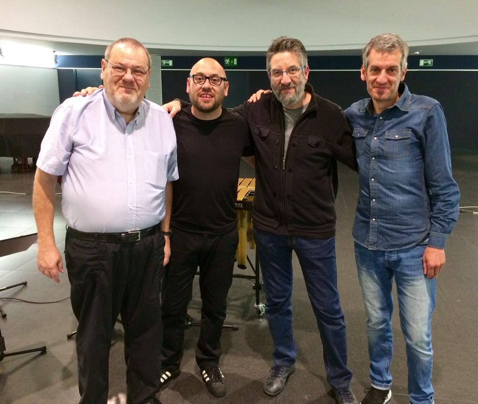 con D. Schachter, R. Oliveira y A. Vaqueiro