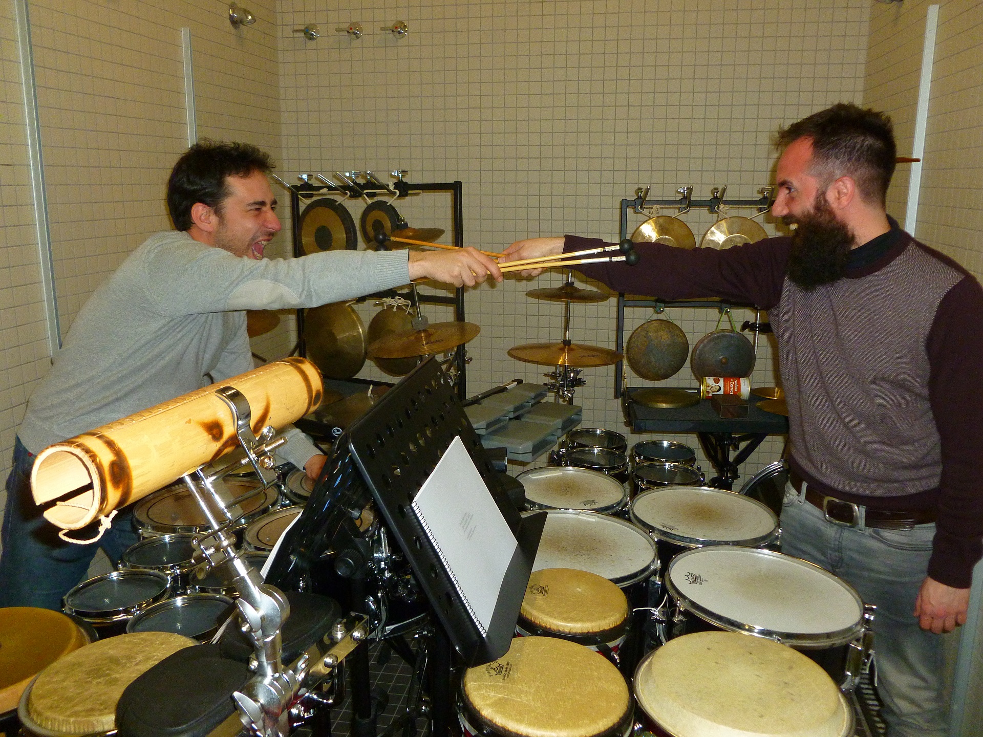 «Drums Attack» en Barcelona